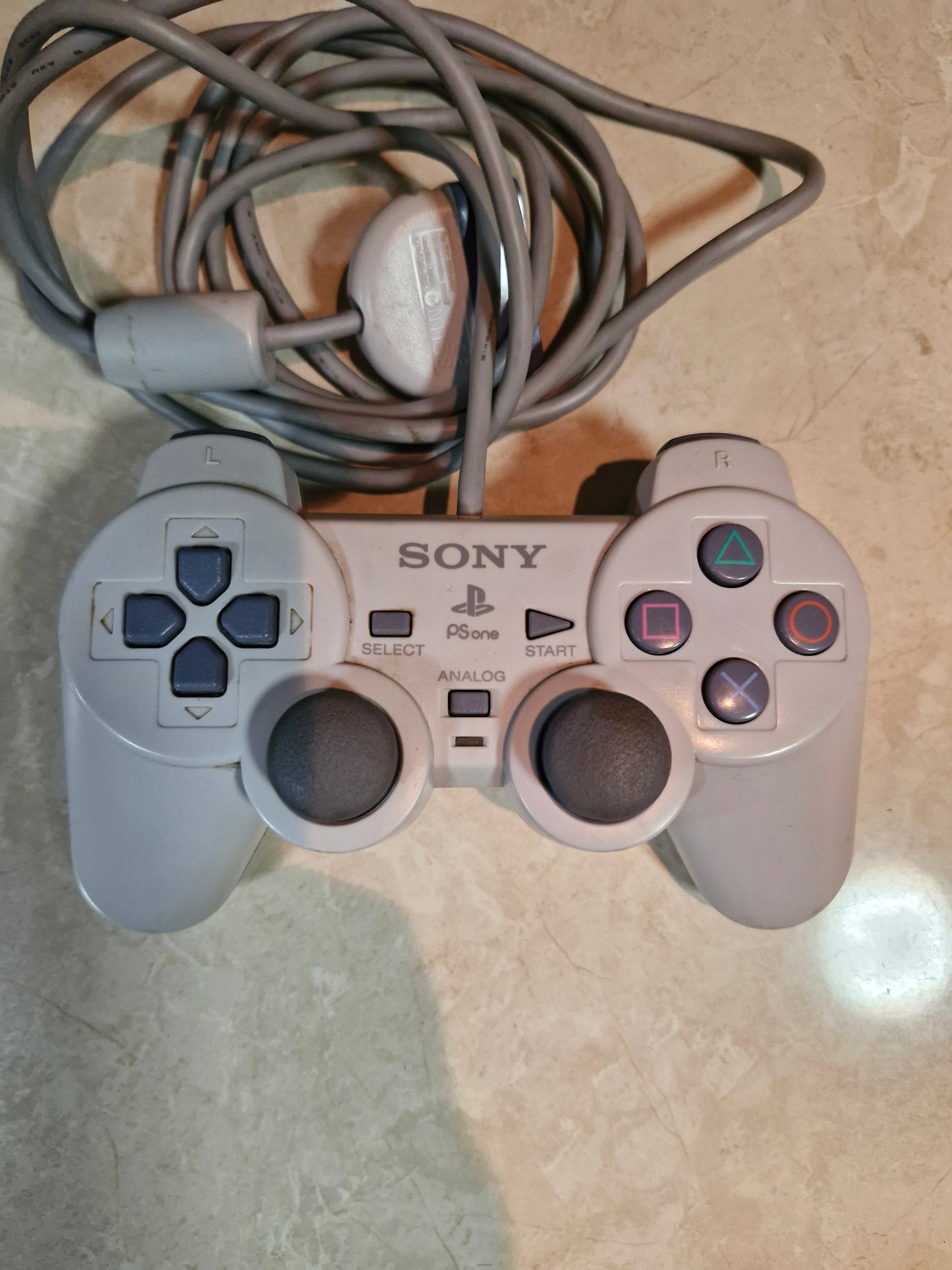 Sony PSone DualShock Wired Controller (Original Grey)