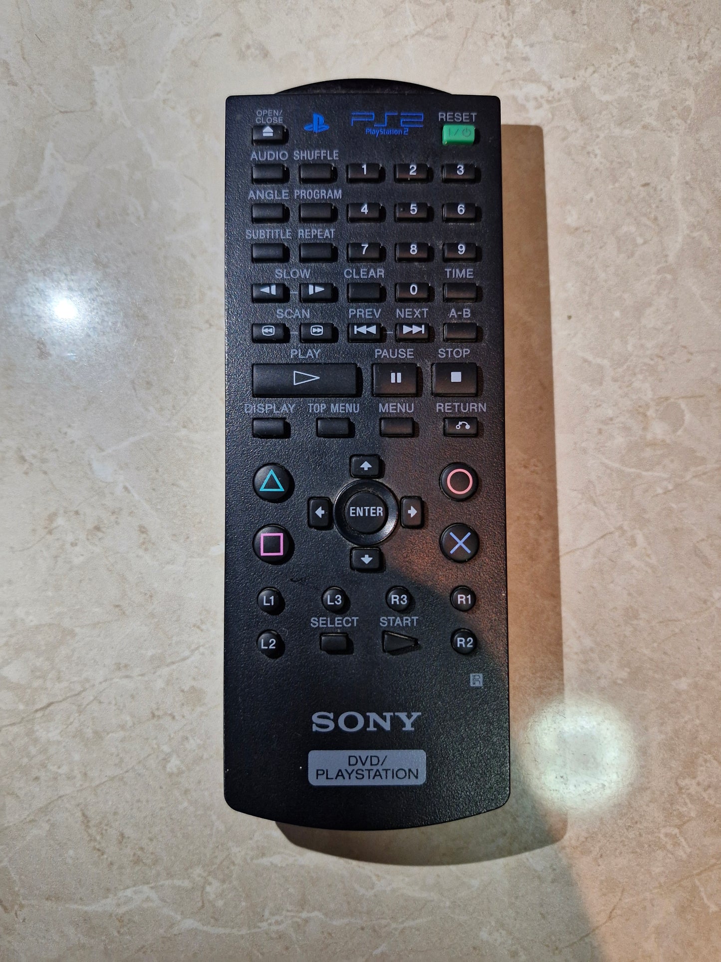 Sony PlayStation 2 DVD Remote Control SCPH-10160 | Official PS2 Accessory