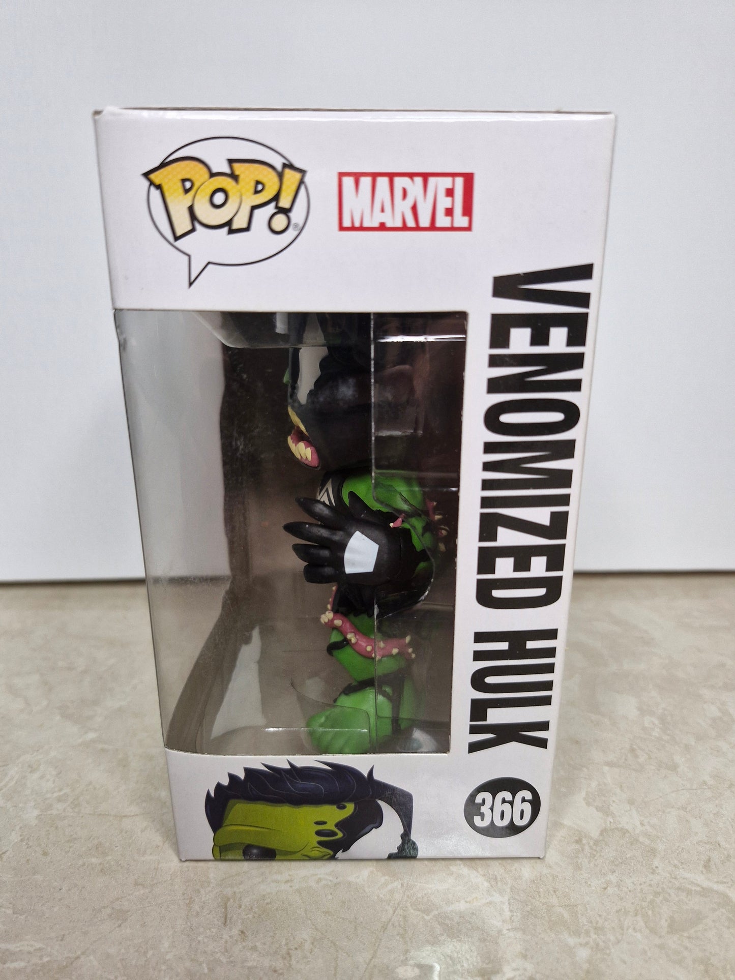 Funko Pop! Marvel Venomized Hulk #366 Vinyl Figure – 2018 Edition, Boxed Collectible
