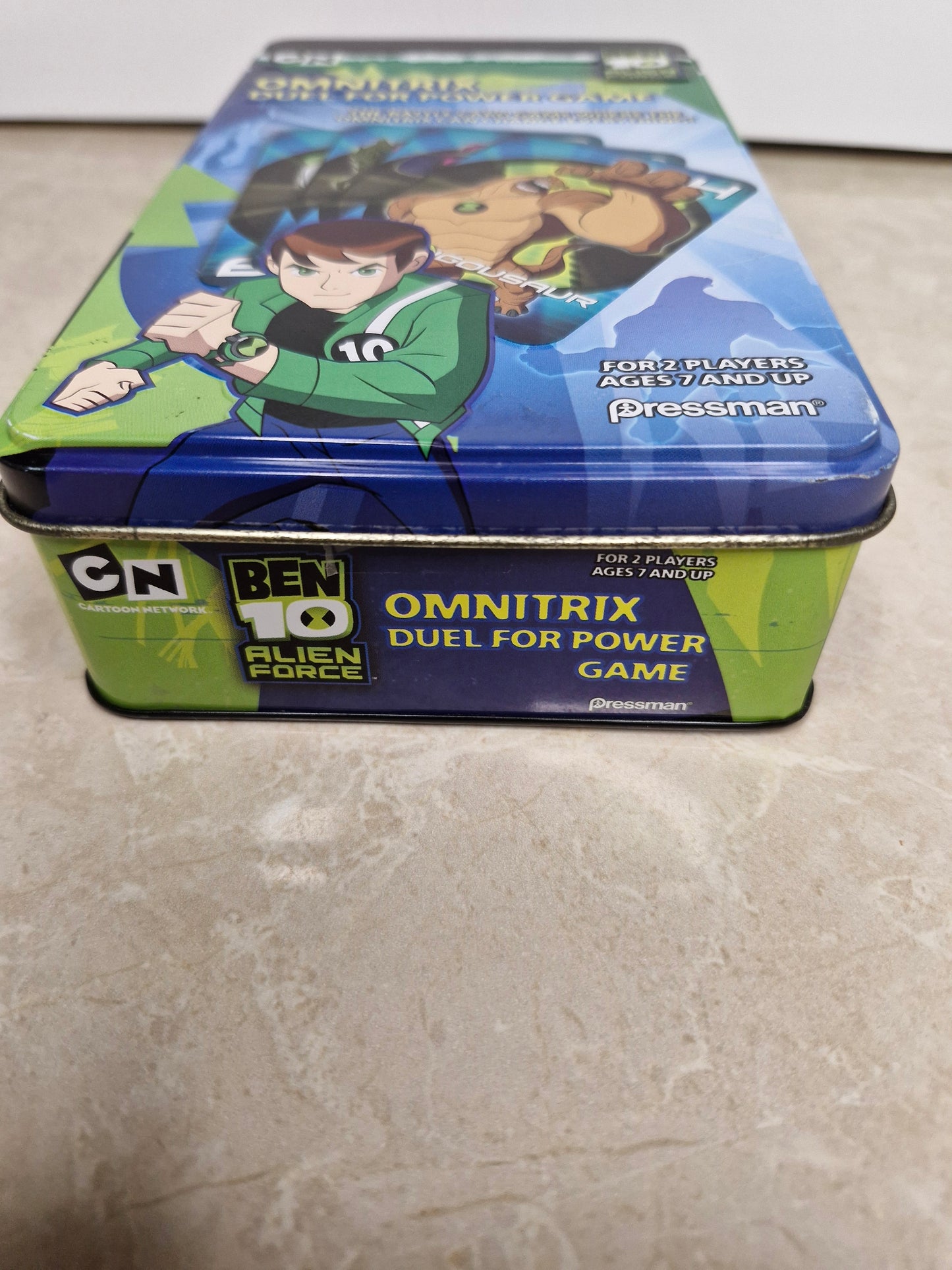 Ben 10 Alien Force – Omnitrix Duel for Power Card Game (Pressman, 2009, Complete in Tin)