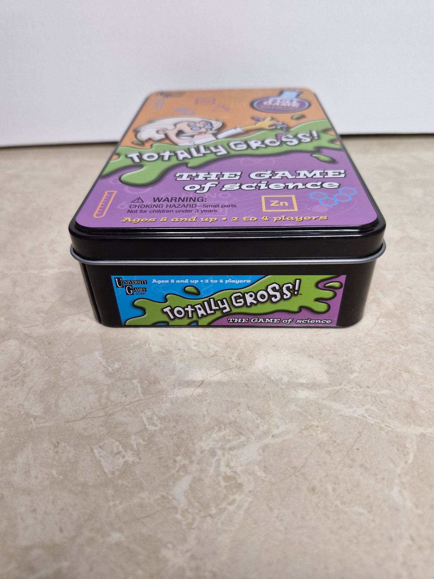 Totally Gross! – The Game of Science (University Games, Tin Edition, 2010, Complete)