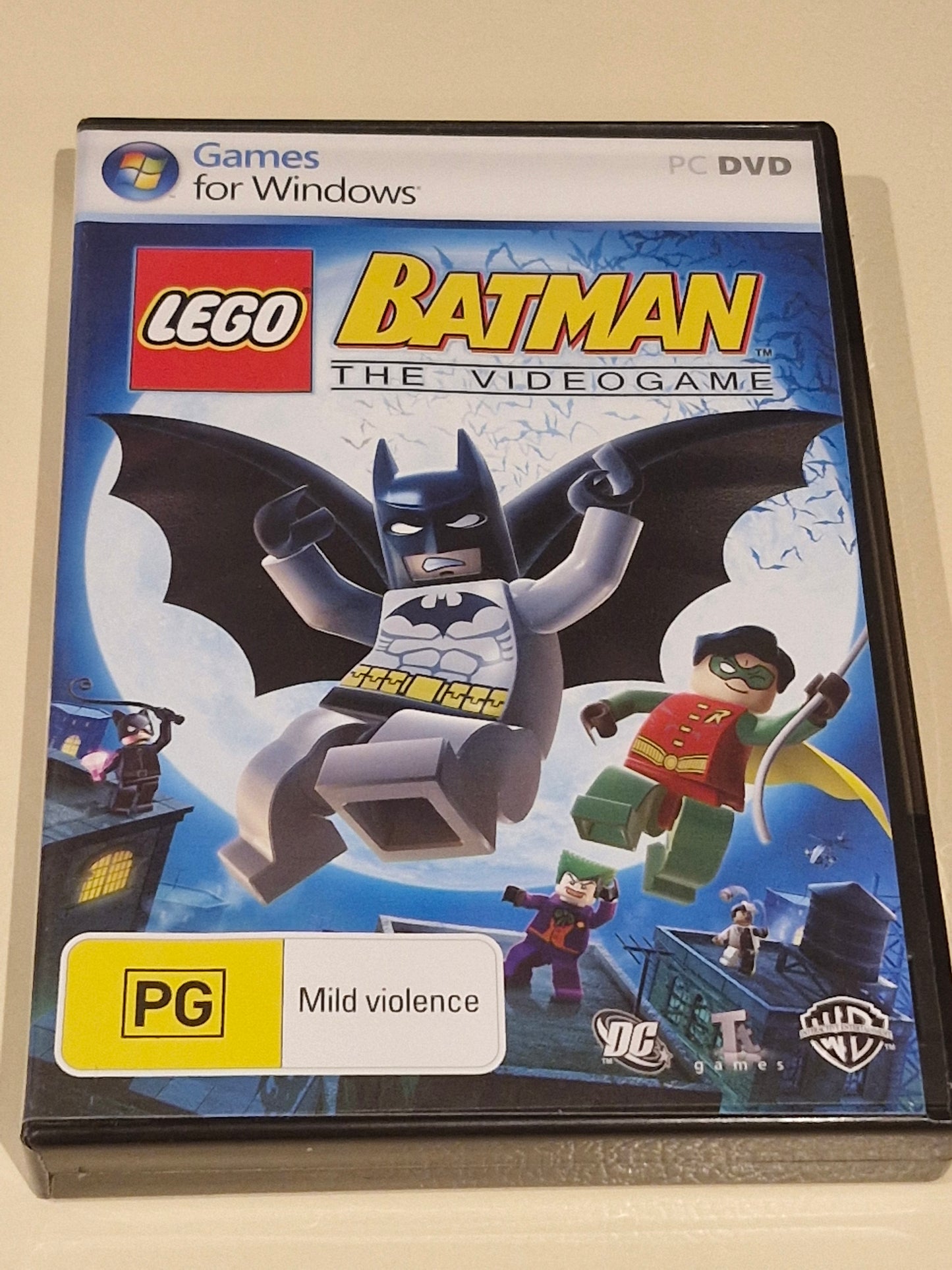 LEGO Batman: The Videogame (PC DVD, 2008) | Games for Windows | Complete with Manual