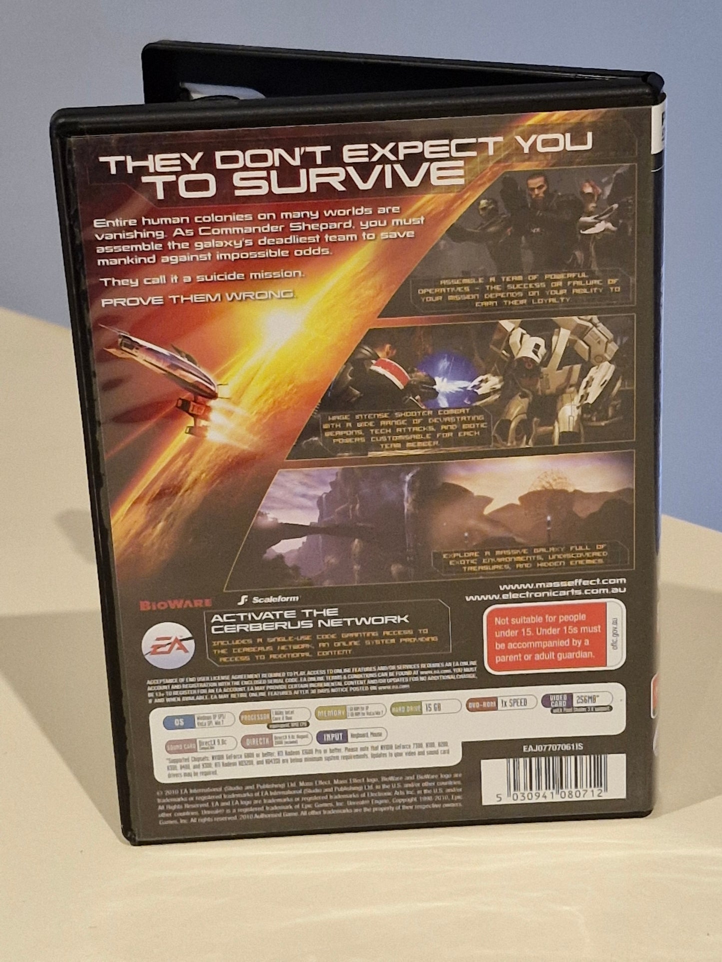 Mass Effect 2 PC DVD-ROM | BioWare RPG Shooter Classic | Complete in Case with Manuals (2010)