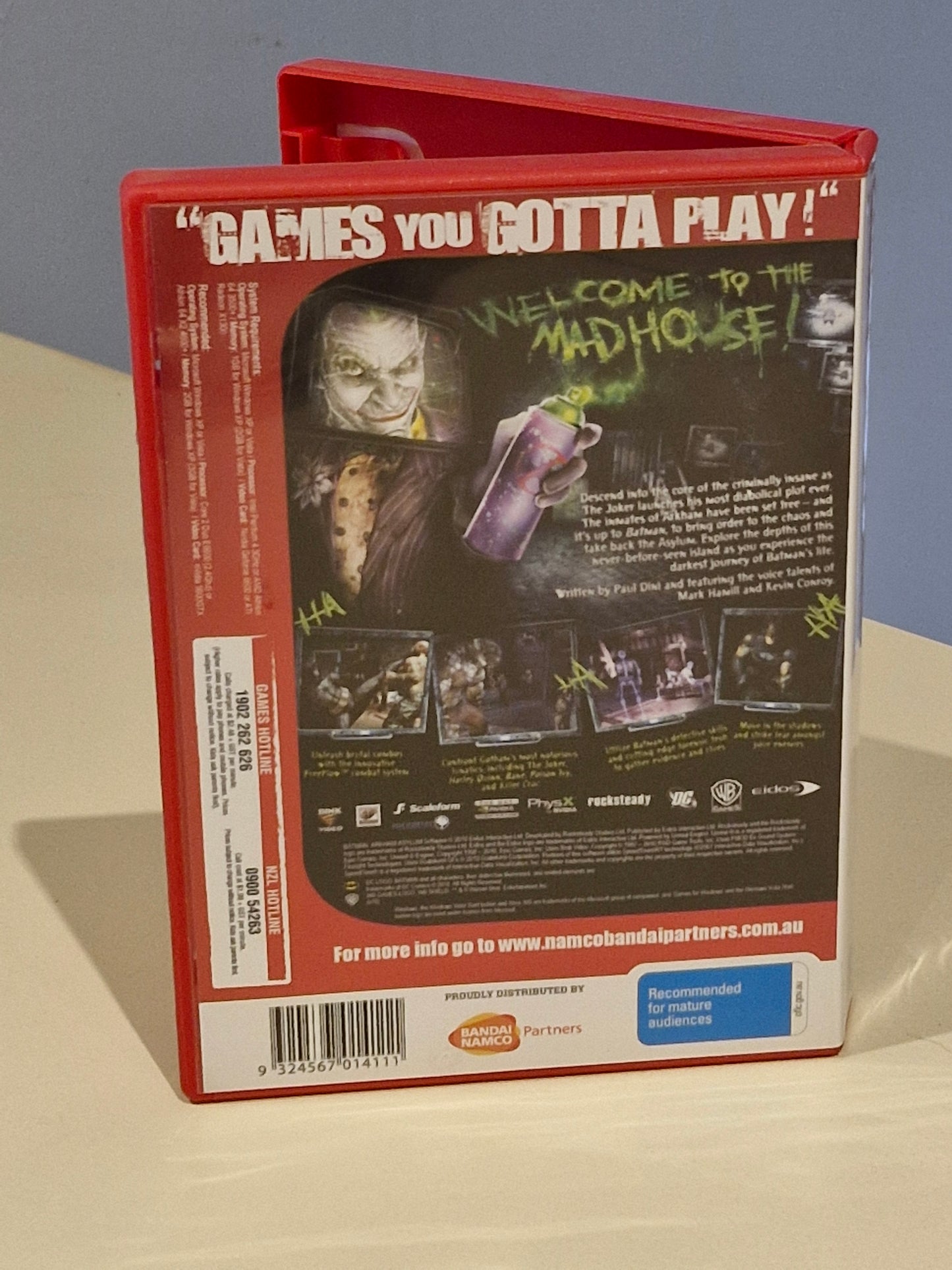 Batman: Arkham Asylum (PC DVD-ROM, Best Of Edition)