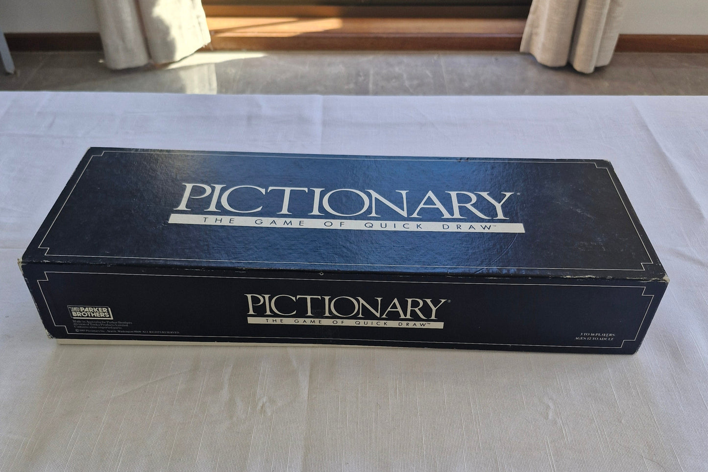 Vintage Pictionary Board Game (1985 Edition) – Parker Brothers / The Game of Quick Draw