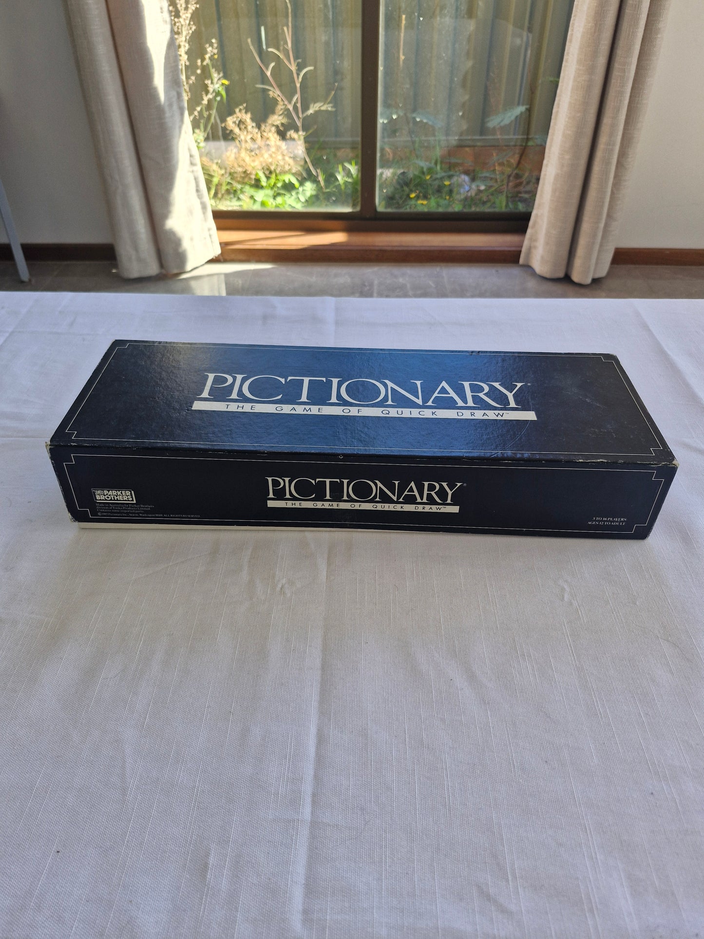 Vintage Pictionary Board Game (1985 Edition) – Parker Brothers / The Game of Quick Draw