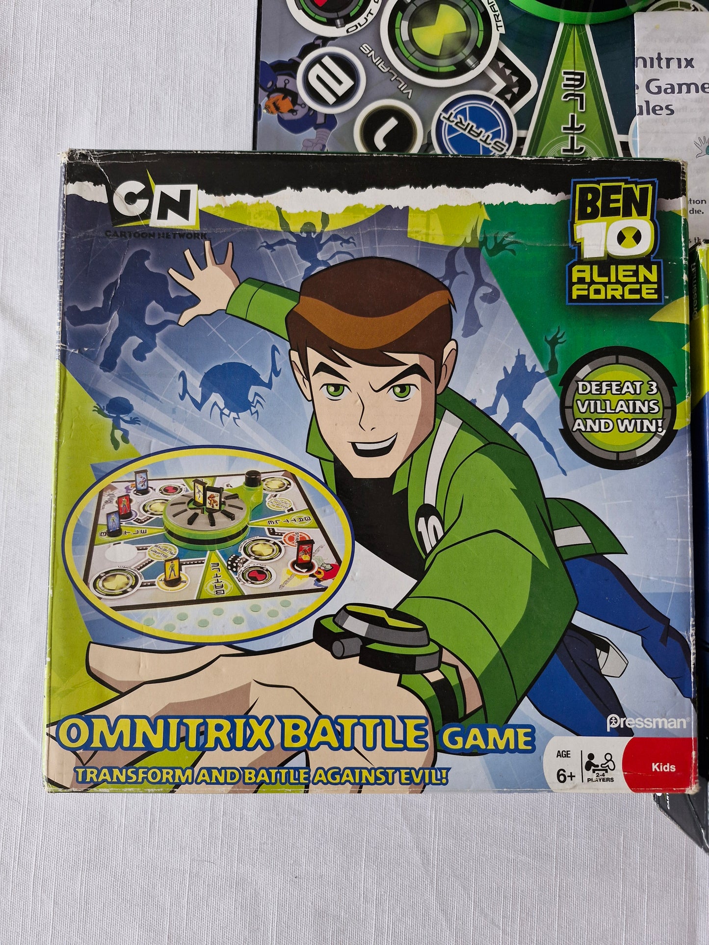 Ben 10 Alien Force Omnitrix Battle Game – Complete, 2010 Pressman