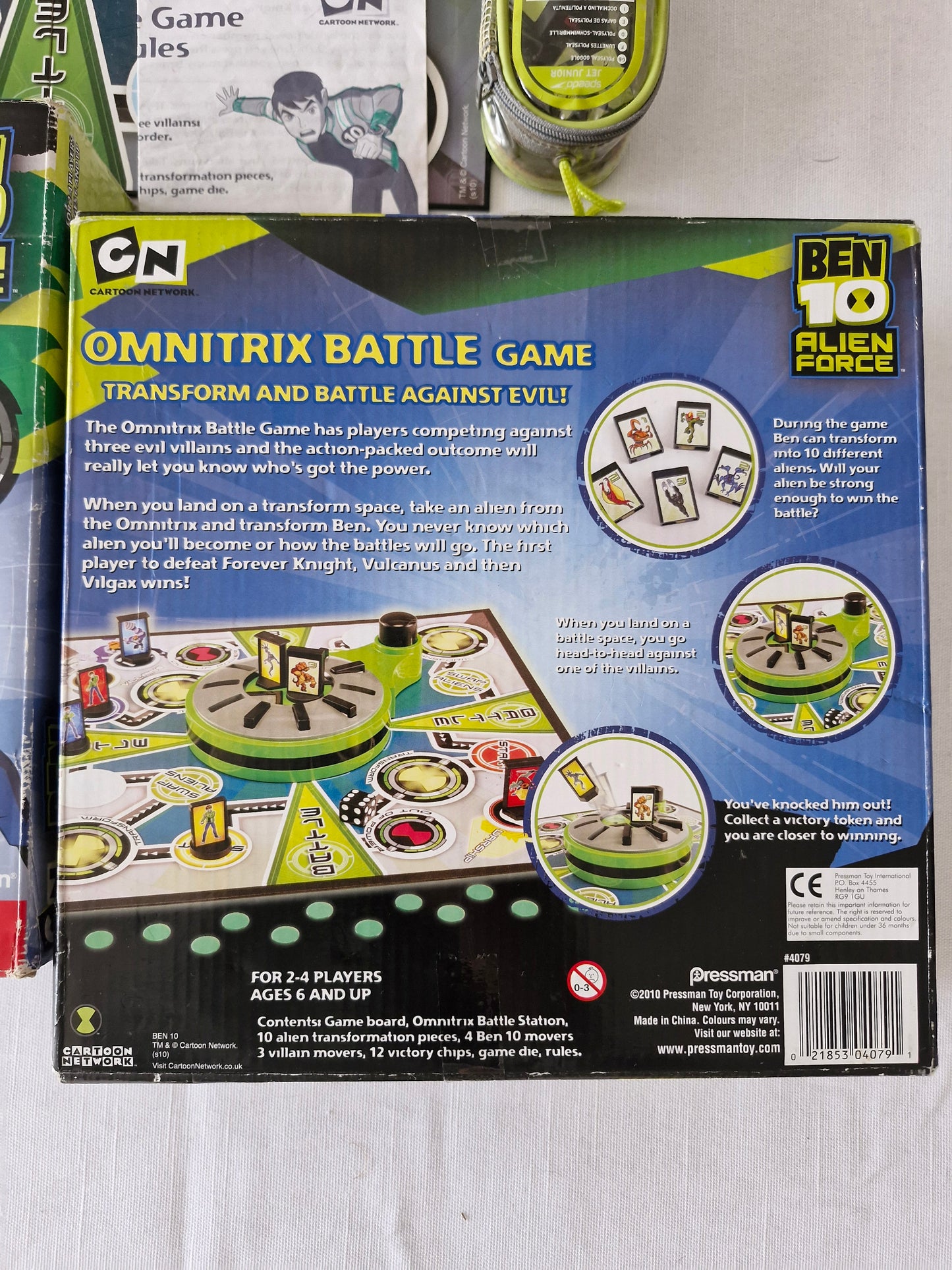 Ben 10 Alien Force Omnitrix Battle Game – Complete, 2010 Pressman