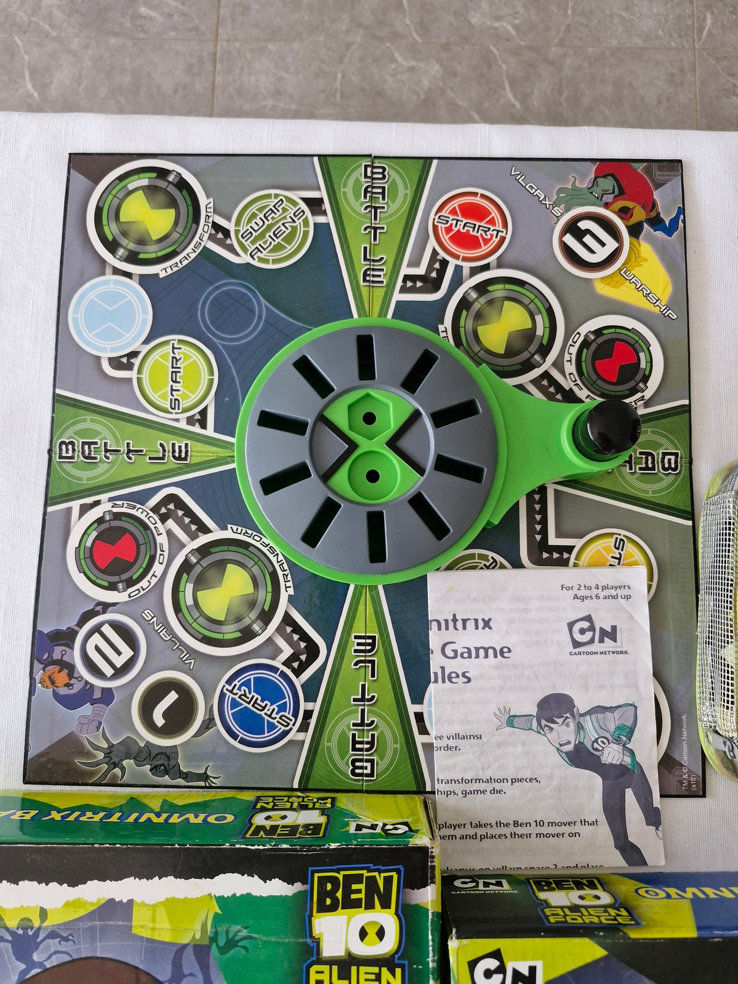 Ben 10 Alien Force Omnitrix Battle Game – Complete, 2010 Pressman