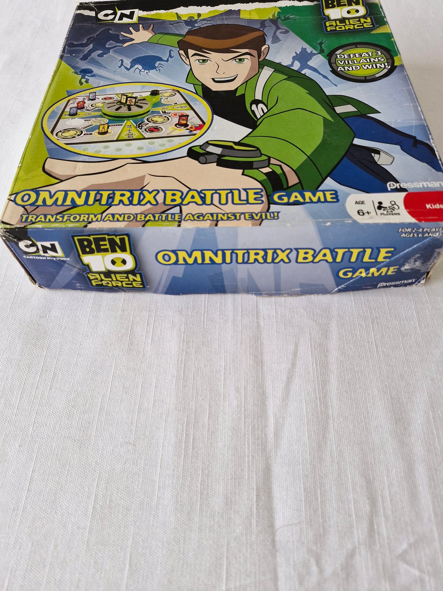 Ben 10 Alien Force Omnitrix Battle Game – Complete, 2010 Pressman