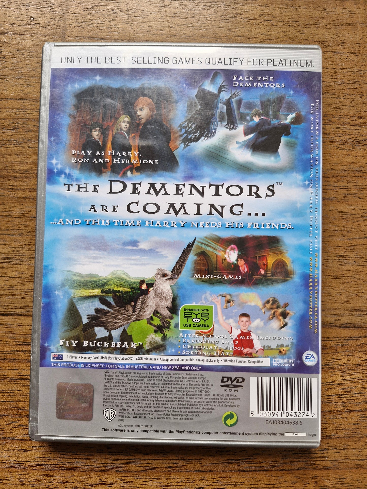 Harry Potter and the Chamber of Secrets – PlayStation 2 PS2 Game PAL CIB