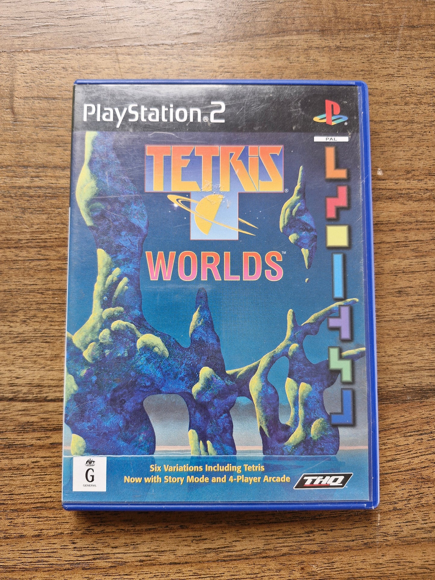 Tetris Worlds (PlayStation 2, PAL) – Complete CIB – Tested & Working – THQ