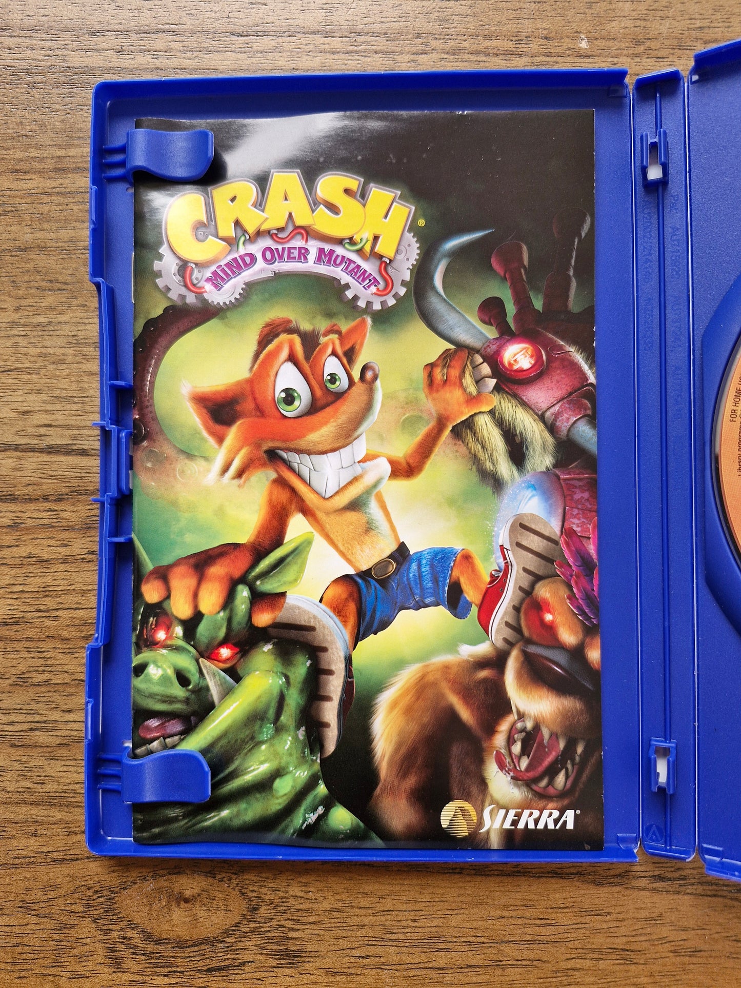 Sony PlayStation 2 – Crash: Mind Over Mutant – PAL (2008, Sierra Entertainment, Complete CIB, Tested & Working)