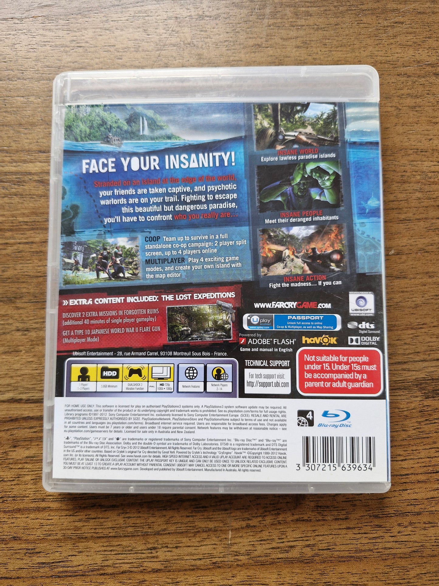 Far Cry 3 (The Lost Expeditions Edition – PlayStation 3, PAL) by Ubisoft – Open World Action Shooter