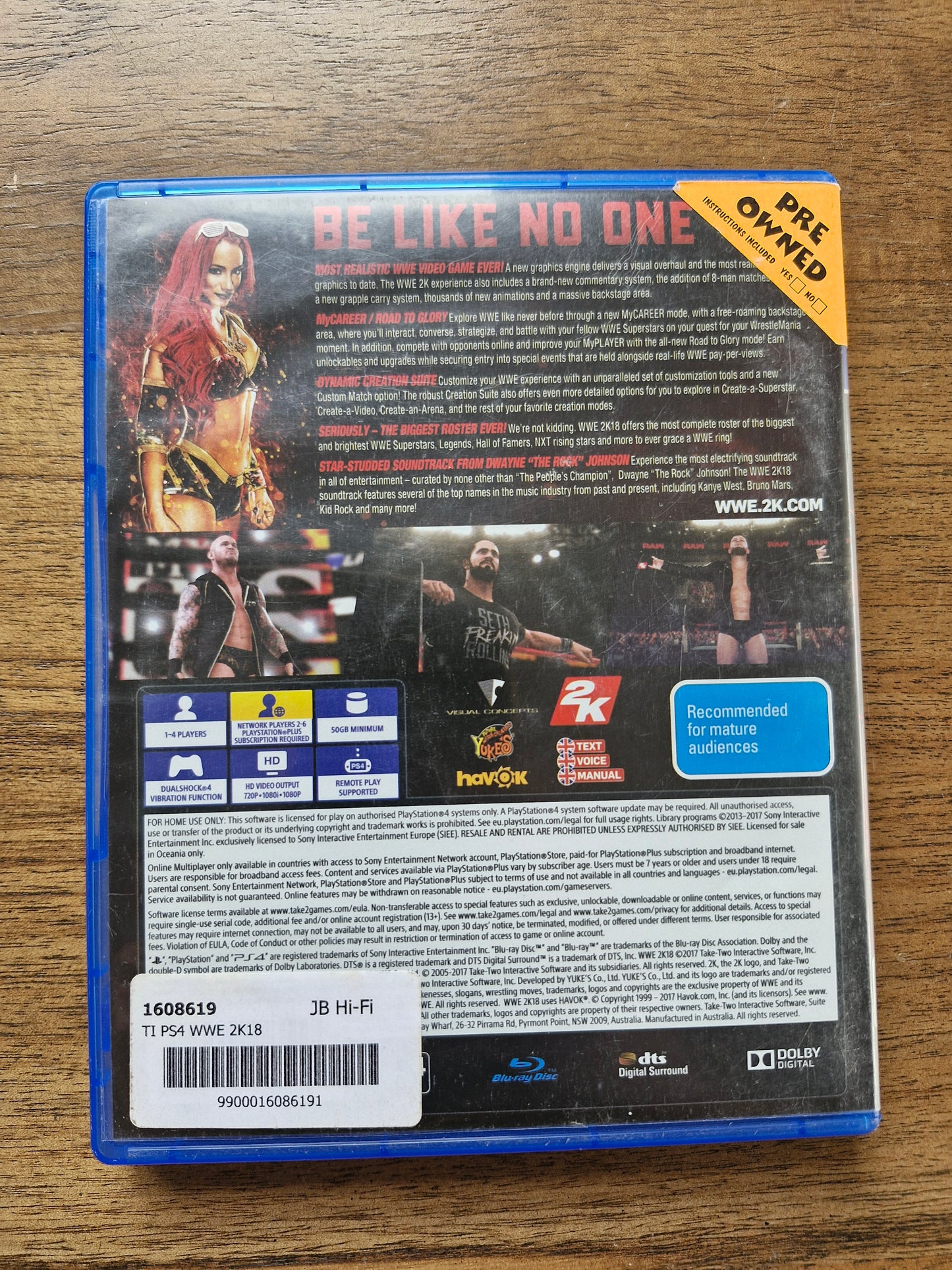 WWE 2K18 (Deluxe Edition – PlayStation 4, PAL) by 2K Games – Wrestling / Fighting