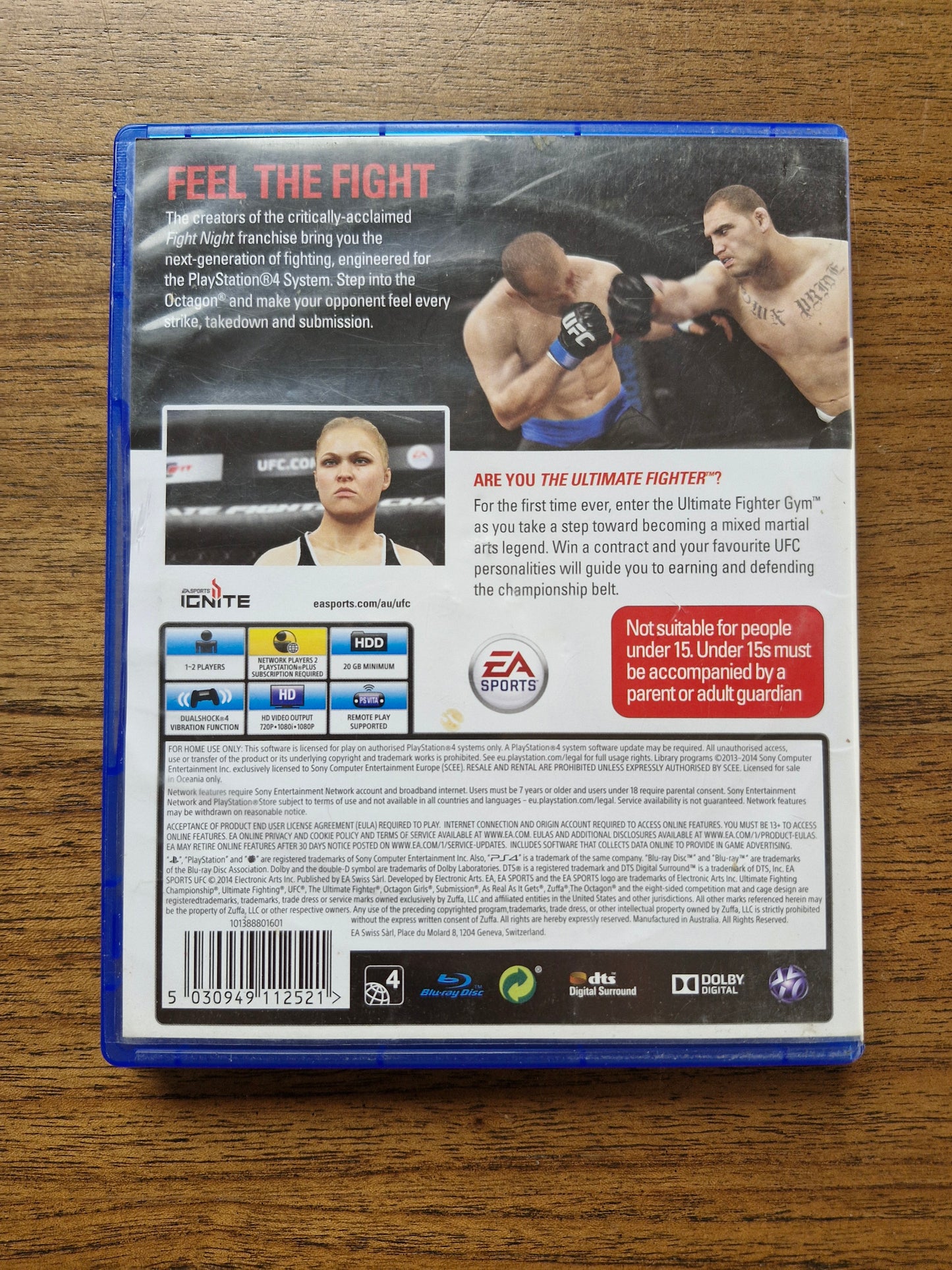 EA Sports UFC (Standard Edition – PlayStation 4, PAL) by EA Sports – Mixed Martial Arts Fighting