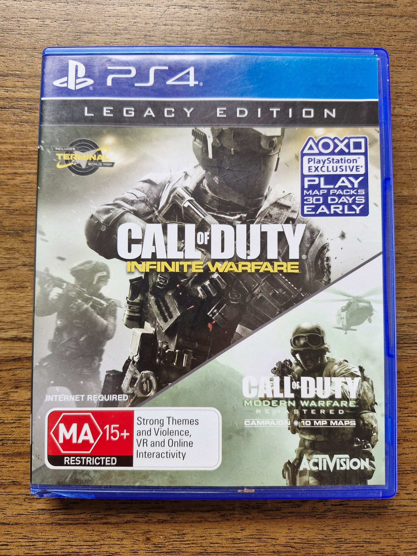 Call of Duty: Infinite Warfare Legacy Edition (Includes Modern Warfare Remastered – PlayStation 4, PAL) by Activision – FPS Shooter