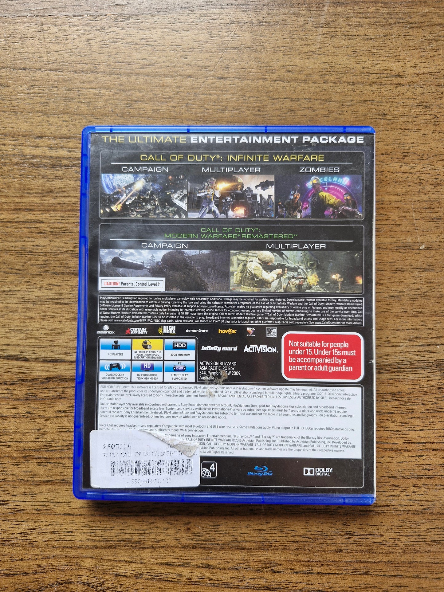 Call of Duty: Infinite Warfare Legacy Edition (Includes Modern Warfare Remastered – PlayStation 4, PAL) by Activision – FPS Shooter