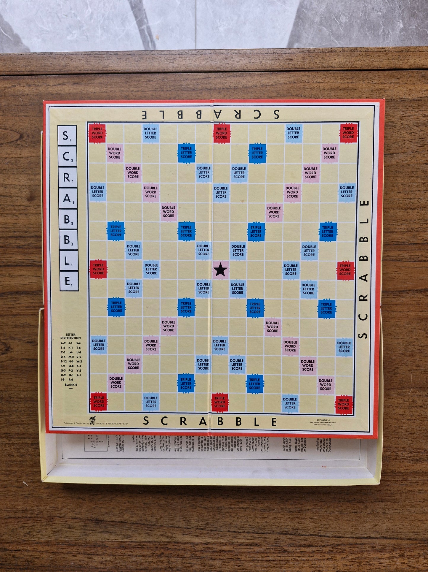 Scrabble – Standard Edition Board Game – Selchow & Righter / Spears (Classic Crossword Word Game, Ages 10+)