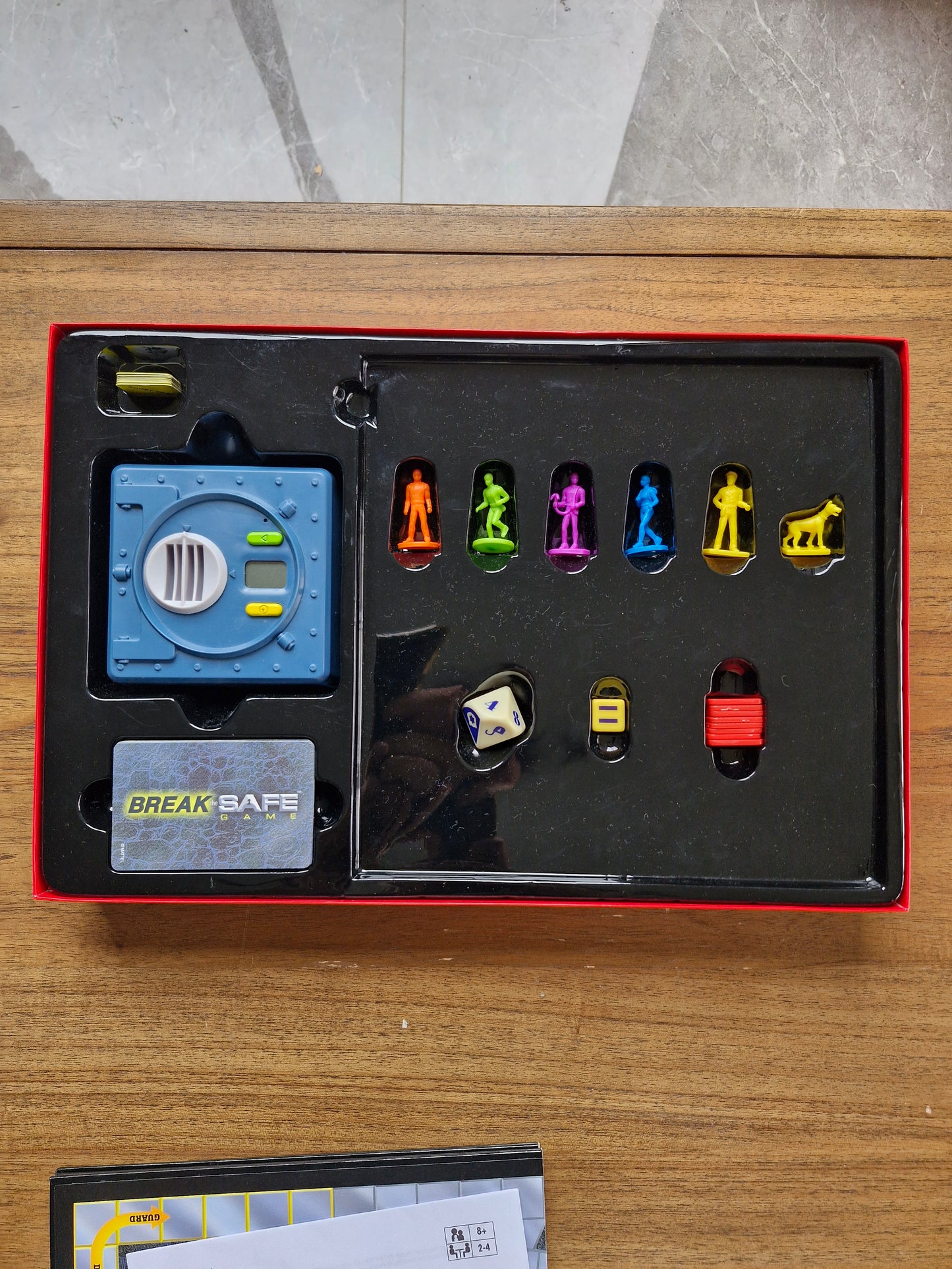 Mattel – Break the Safe Board Game – Electronic Heist Adventure – Complete Edition (2000s, Timer Safe)