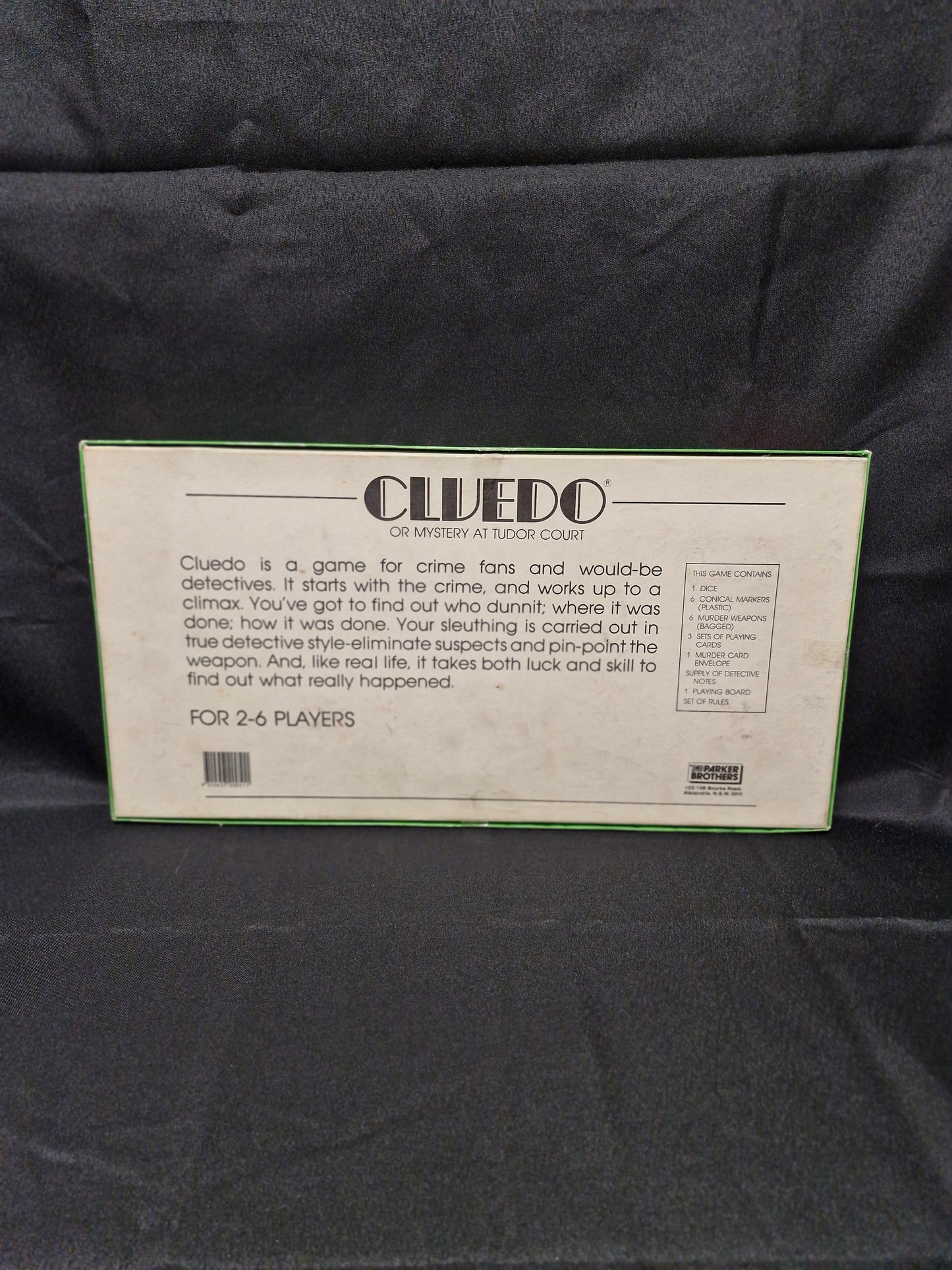 Vintage Cluedo Board Game – Parker Brothers “The Great Detective Game” (Complete)