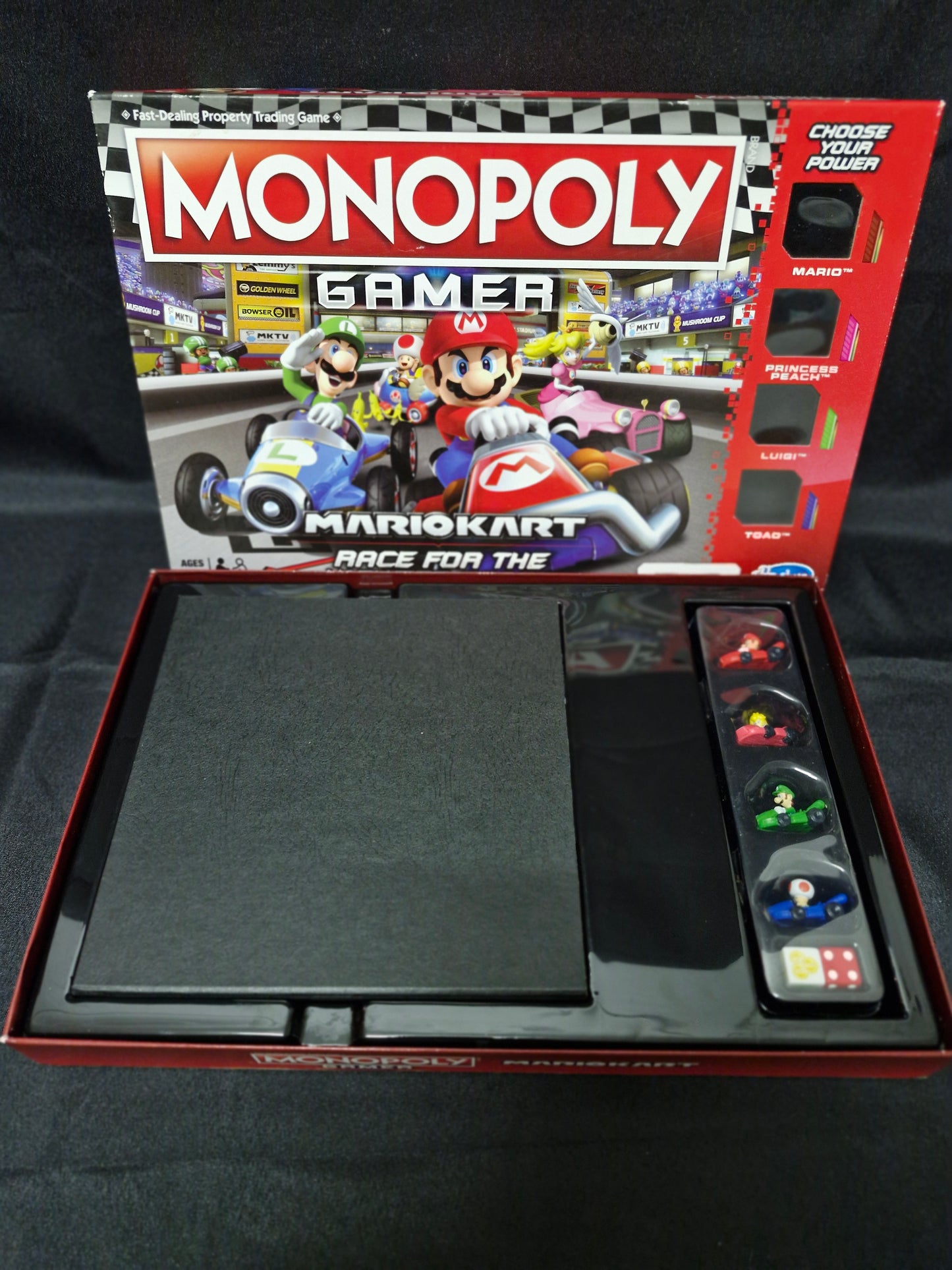Monopoly Gamer: Mario Kart Edition Board Game – Nintendo & Hasbro Gaming