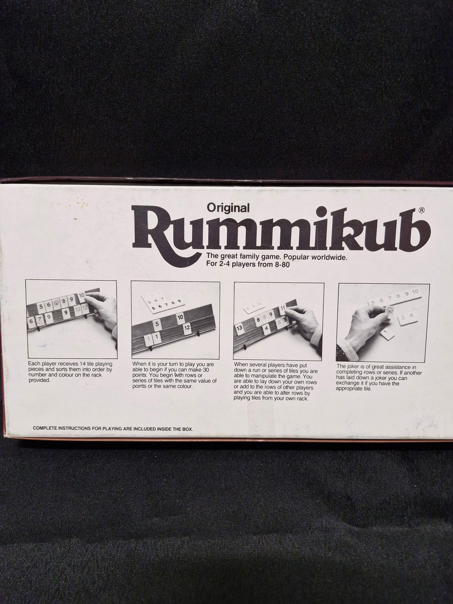 The Original Rummikub β Vintage Tile Game by Kodkod International