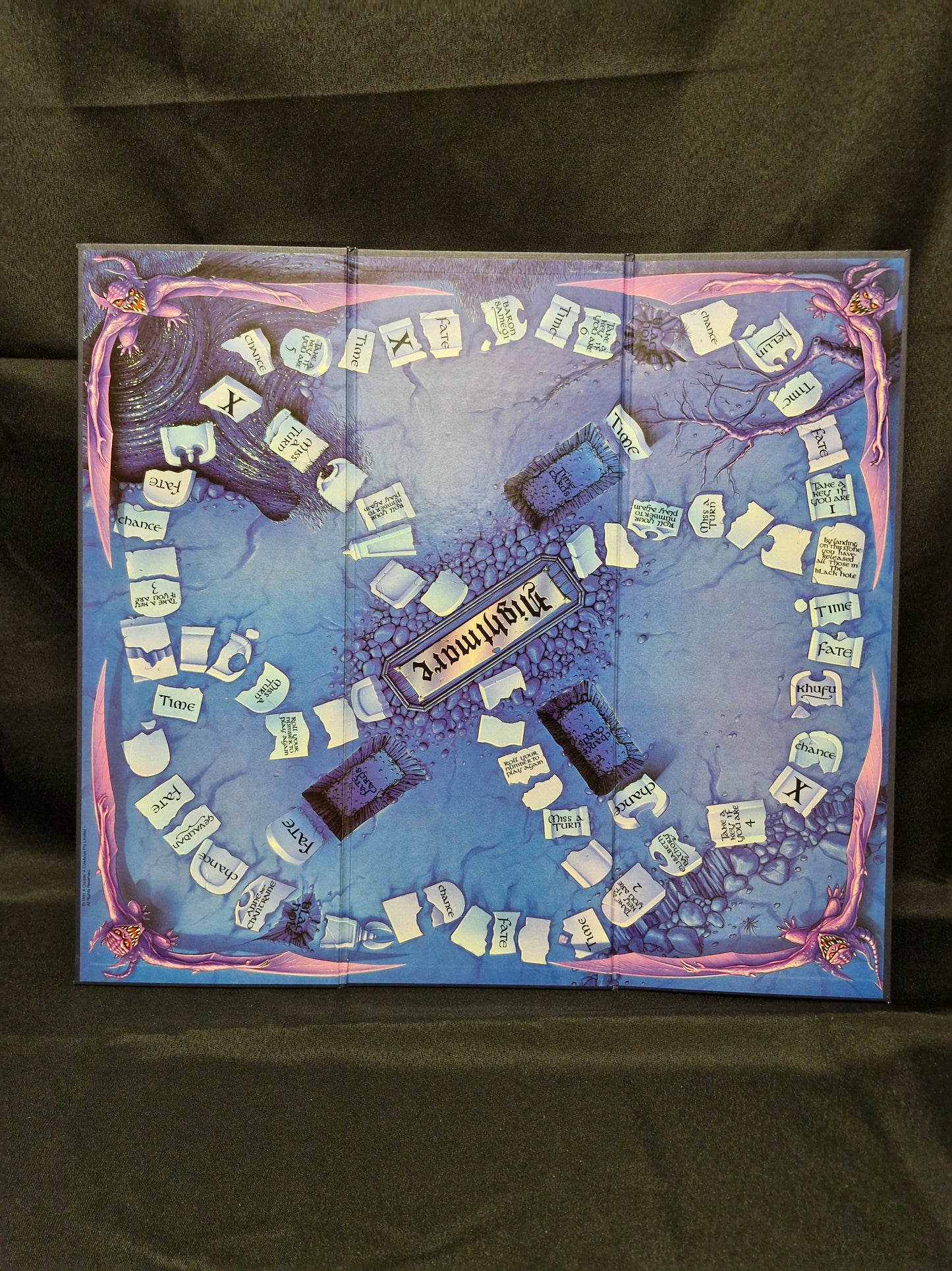 Nightmare VHS Board Game (1991) – Vintage Horror Party Game by A Couple 'A Cowboys