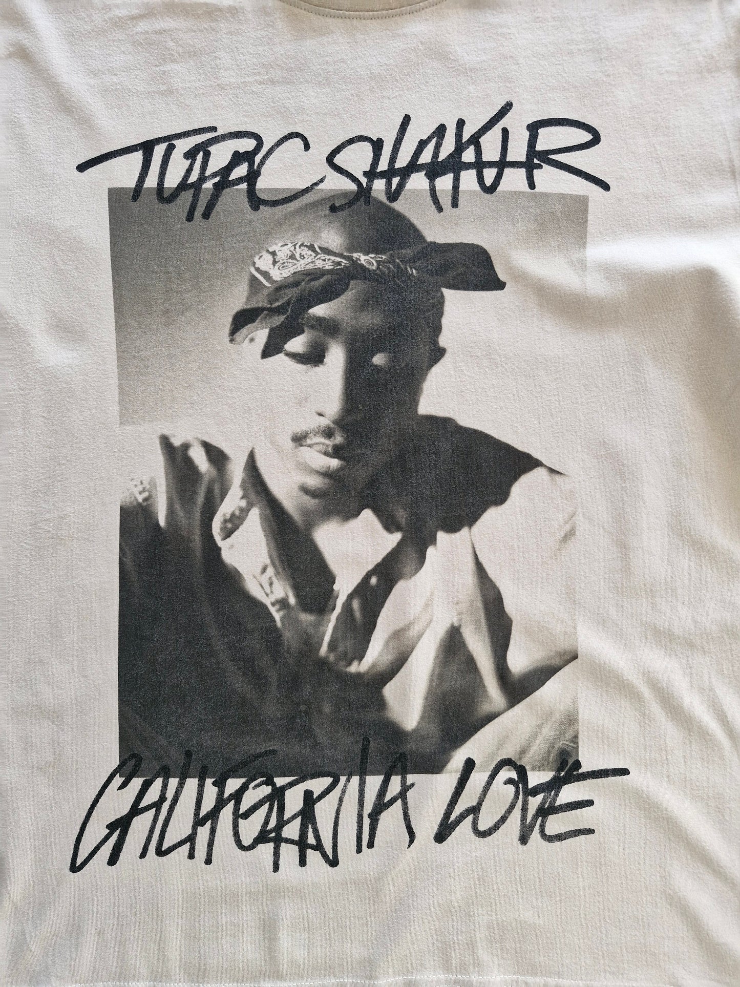 Tupac Shakur California Love Graphic Tee – XXS Vintage Style