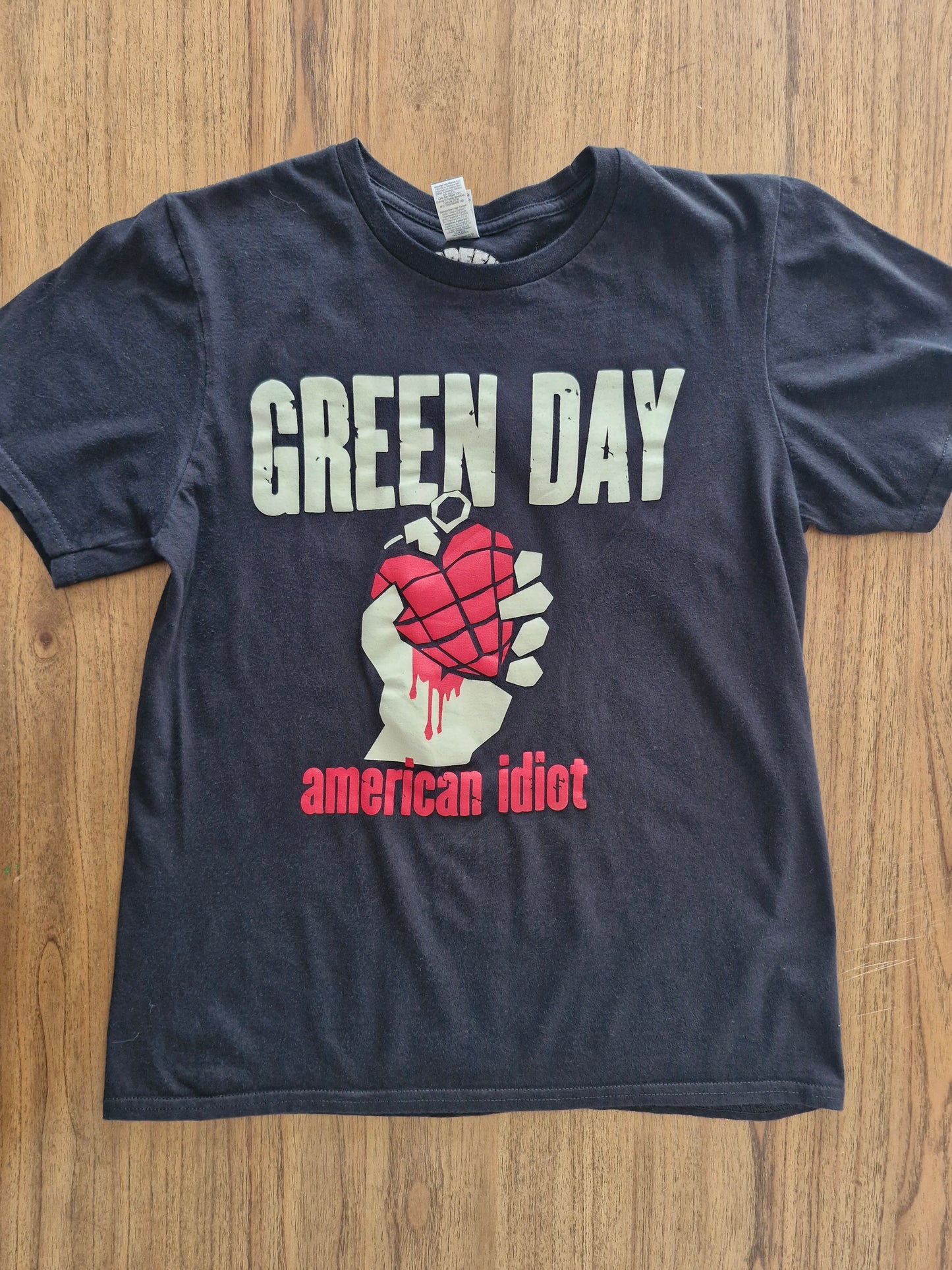 Green Day American Idiot Band T-Shirt | Rock Punk Tee | Size S