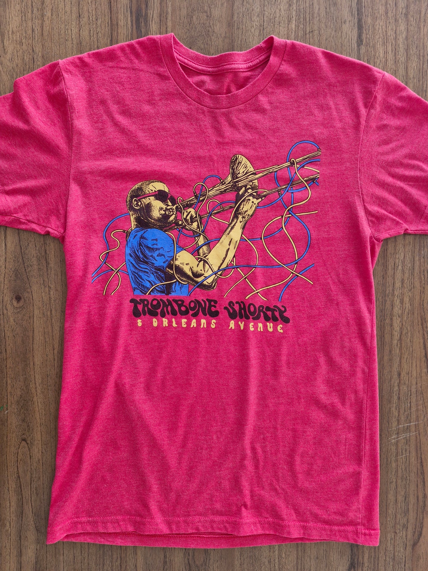 Trombone Shorty & Orleans Avenue T-Shirt | Jazz Funk Band Tee | Size L