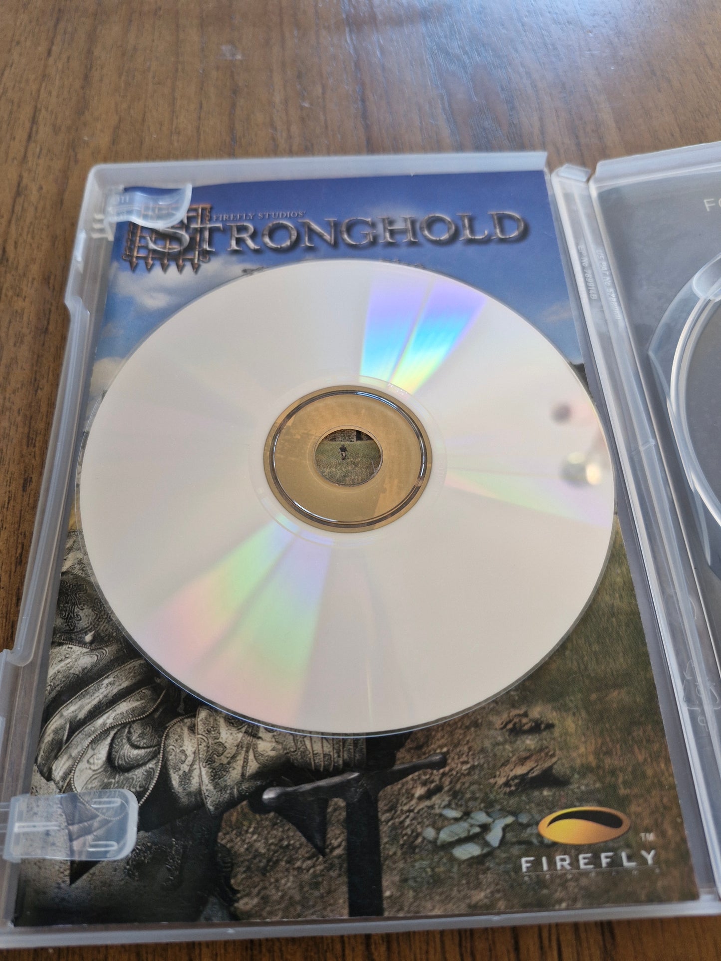 Stronghold PC CD-ROM (2001) – Firefly Studios Castle Strategy Game