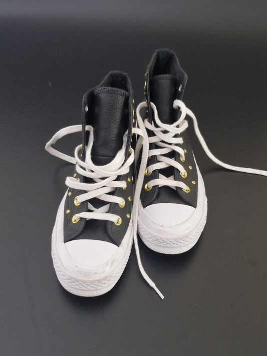 Converse Chuck Taylor All Star Sneakers - Black/White - US 5