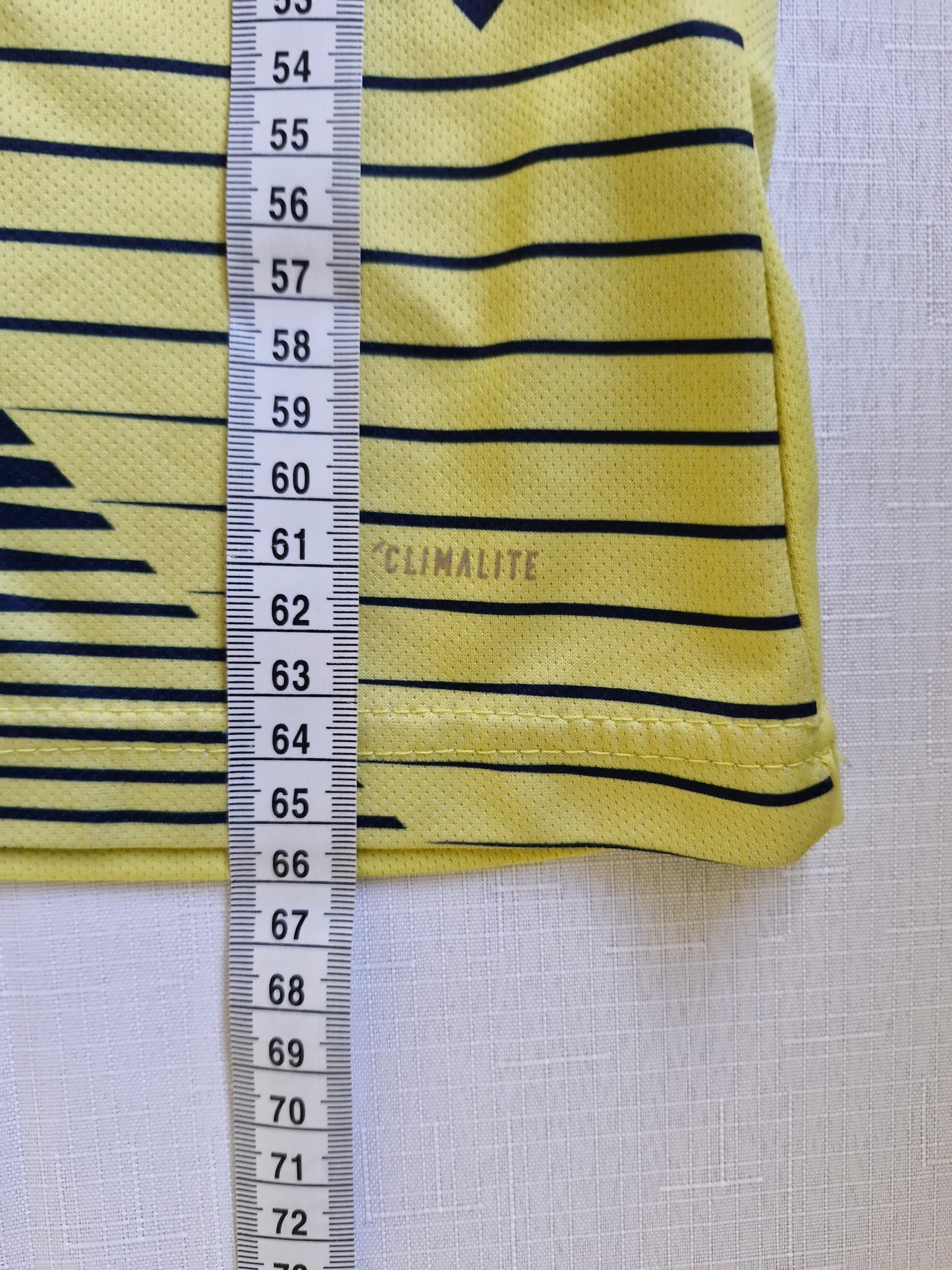 Adidas Vintage Graphic T-Shirt - Yellow & Black Size - Men's Medium