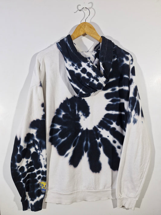 Factorie Pitts Graphic Hoodie - White & Black - Size Men's Medium