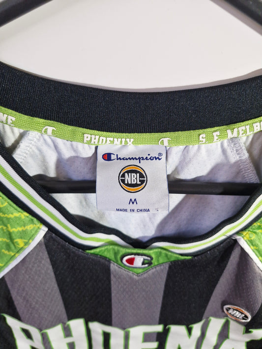 Champion Phoenix Support Jersey - Green & Grey - Size Men's Medium