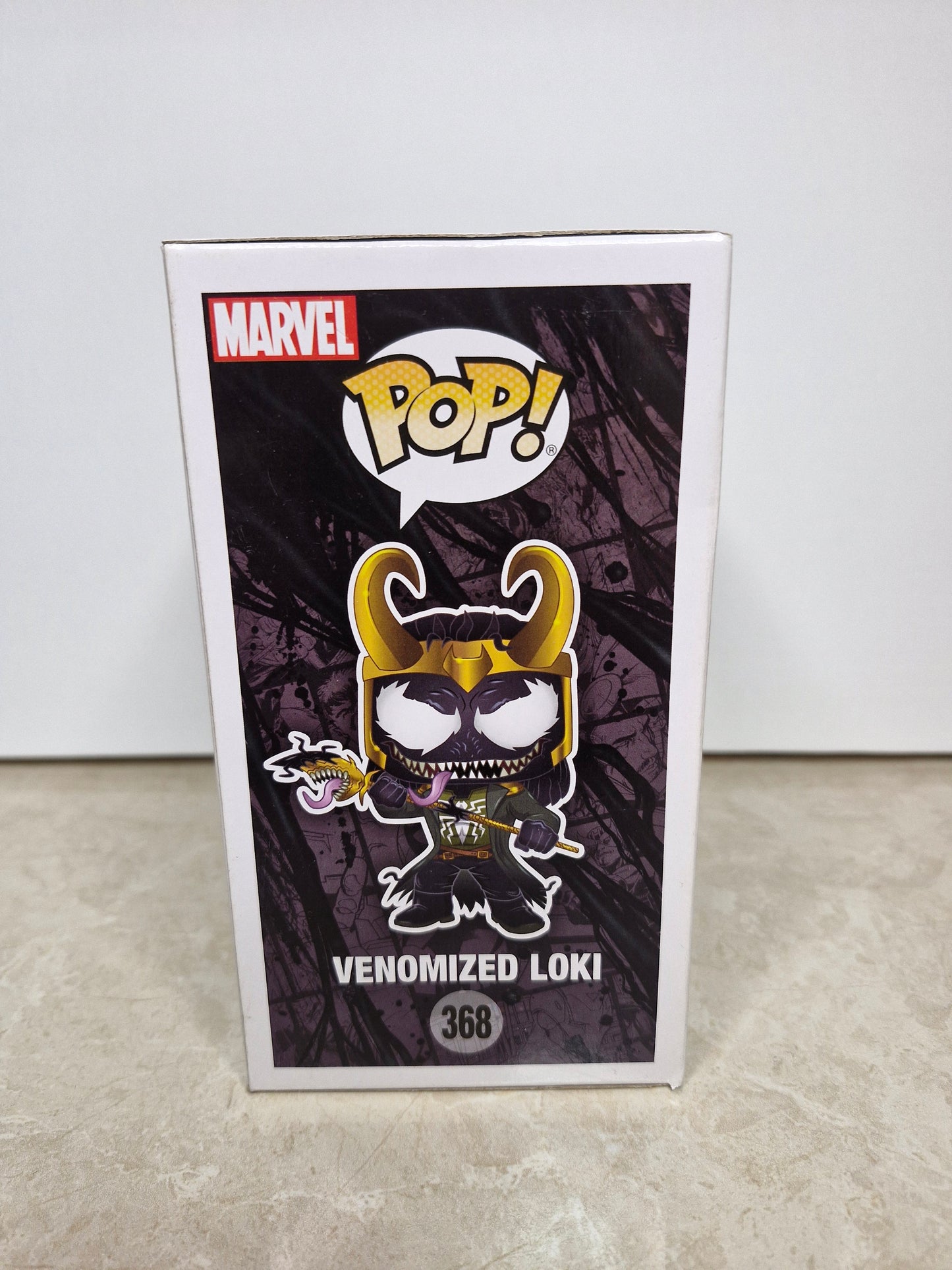 Funko Pop! Marvel Venomized Loki #368 | Exclusive Bobble-Head Collectible (2018)