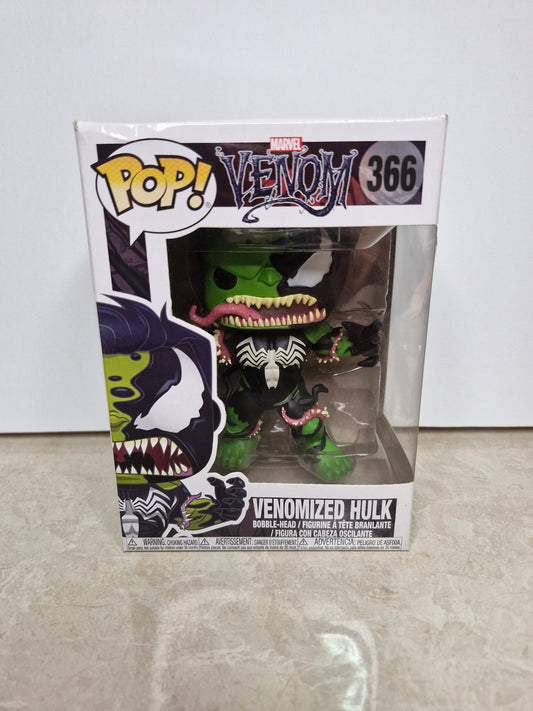 Funko Pop! Marvel Venomized Hulk #366 Vinyl Figure – 2018 Edition, Boxed Collectible