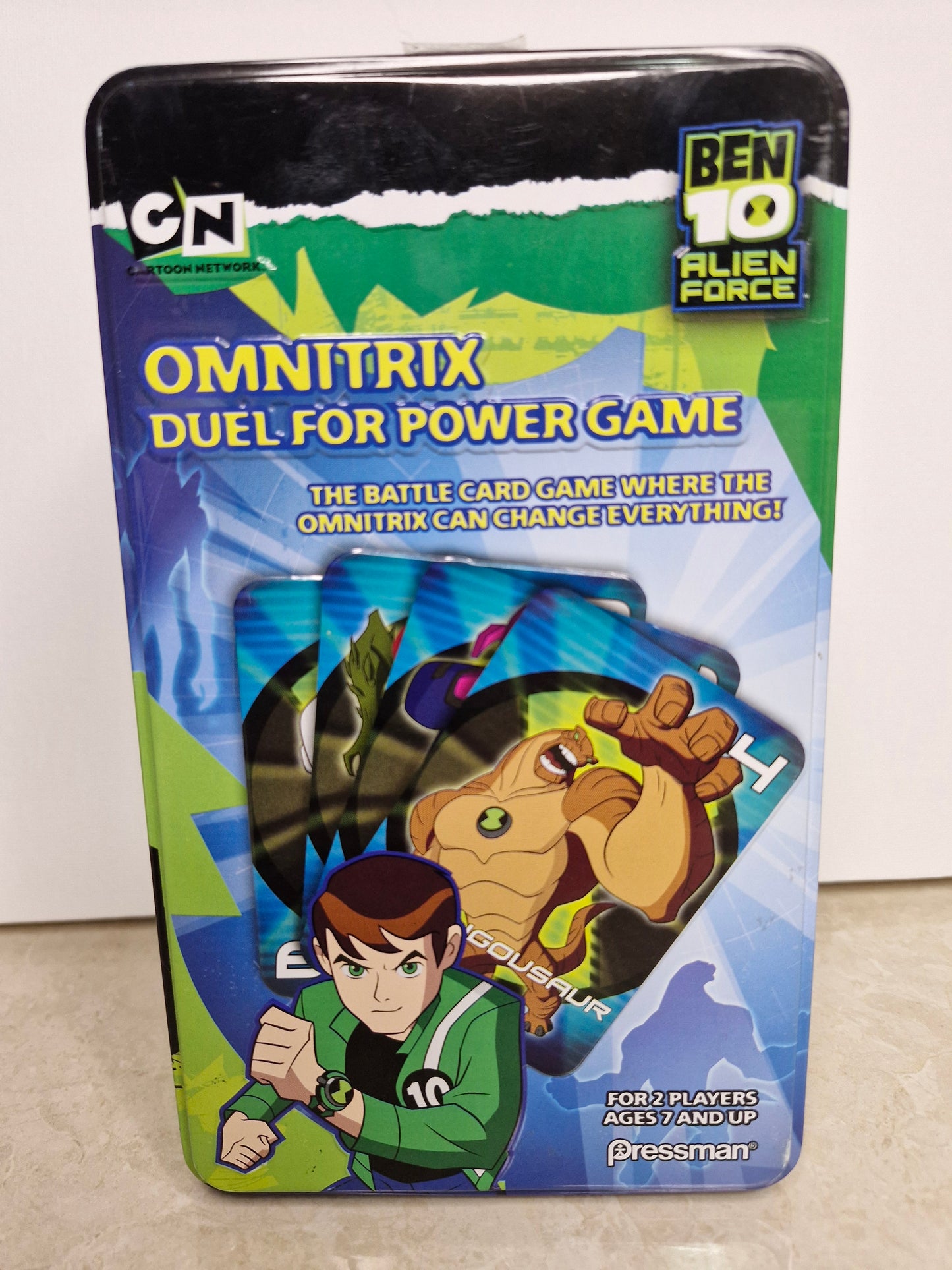 Ben 10 Alien Force – Omnitrix Duel for Power Card Game (Pressman, 2009, Complete in Tin)