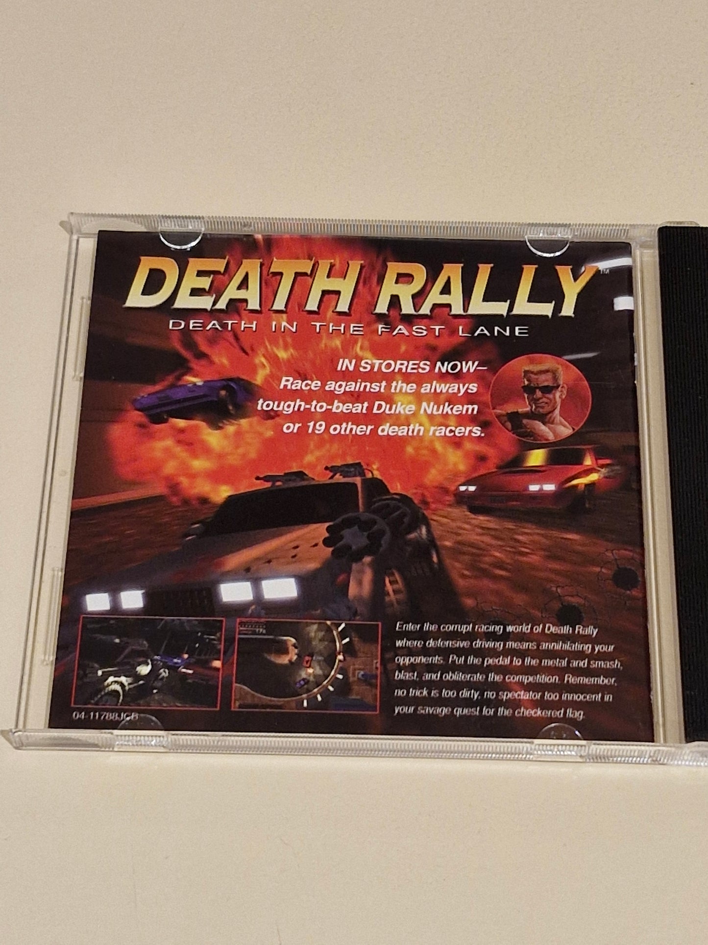 Duke Nukem 3D Atomic Edition + Death Rally (PC CD-ROM, 1996, GT Interactive) – Retro Collector’s Bundle