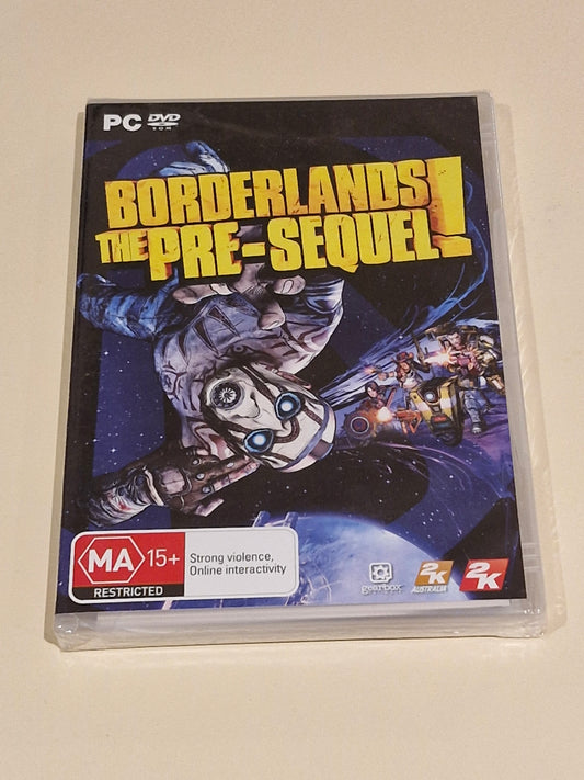 Borderlands: The Pre-Sequel (PC DVD, Sealed, 2K Games 2014, Shooter RPG)