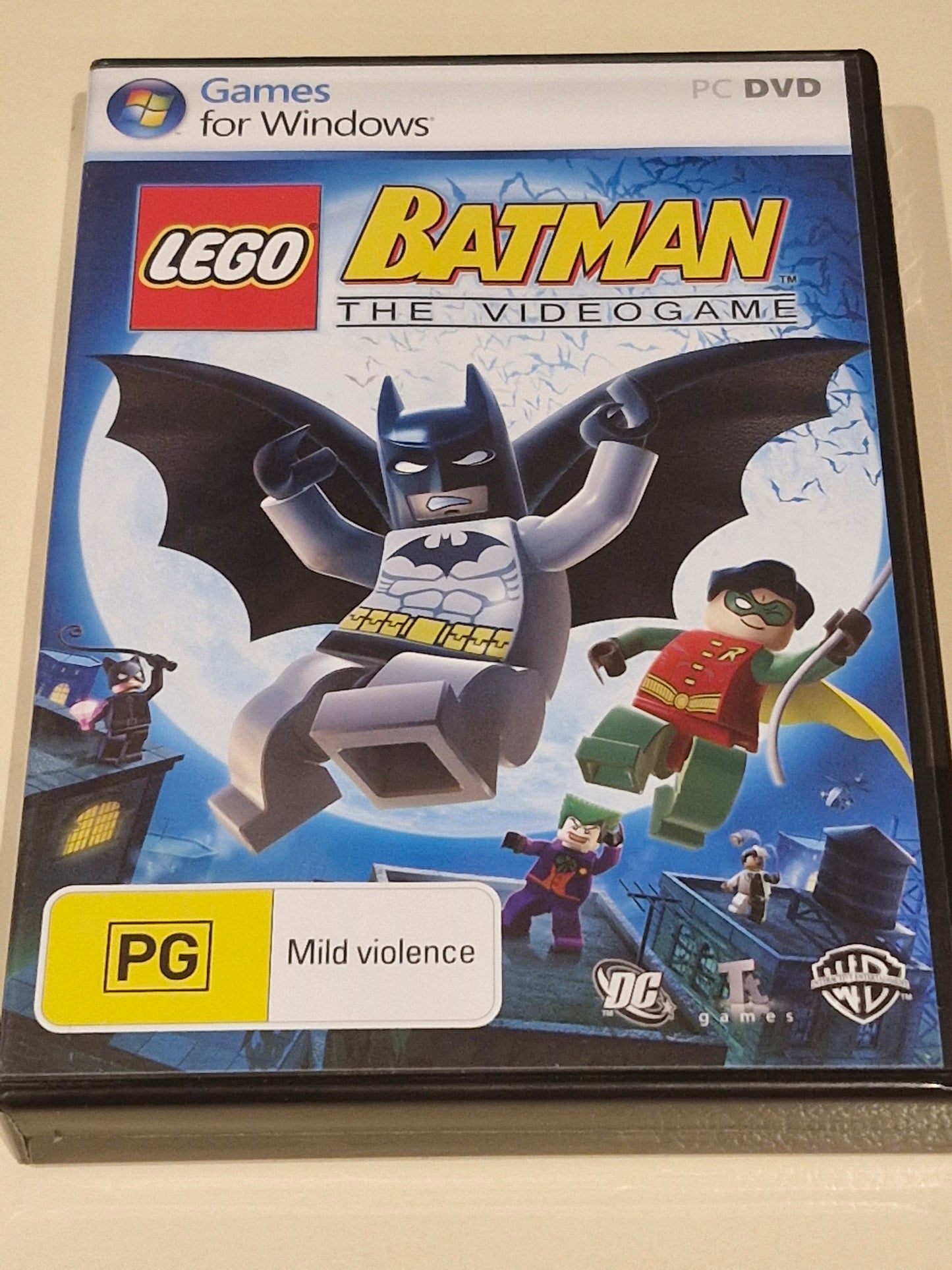 LEGO Batman: The Videogame (PC DVD, 2008) | Games for Windows | Complete with Manual