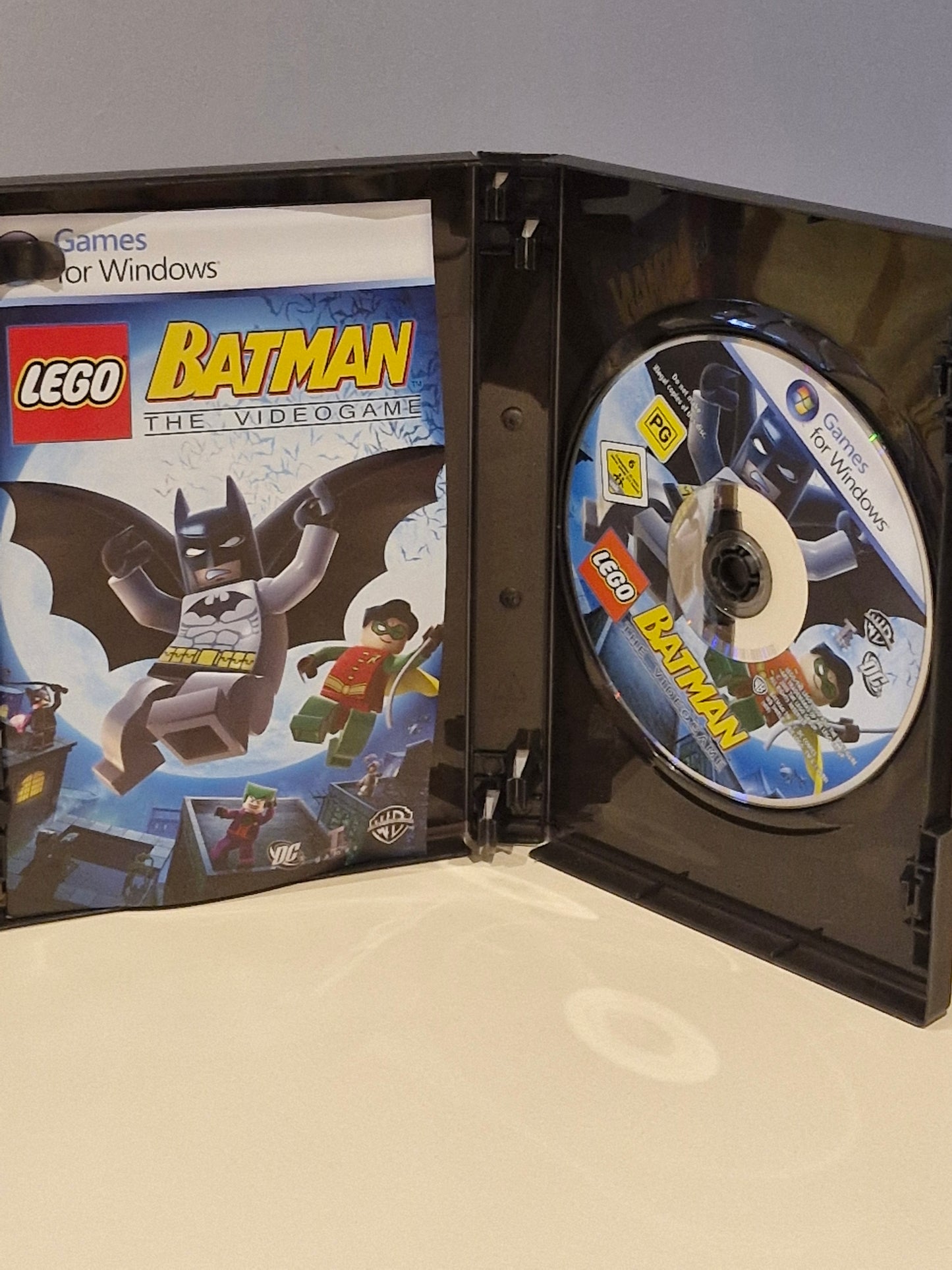LEGO Batman: The Videogame (PC DVD, 2008) | Games for Windows | Complete with Manual