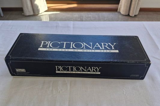 Vintage Pictionary Board Game (1985 Edition) – Parker Brothers / The Game of Quick Draw