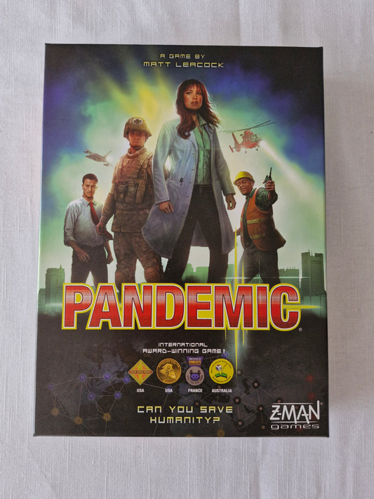 Z-Man Games – Pandemic Board Game | Cooperative Strategy Classic | Complete Set | Matt Leacock Design