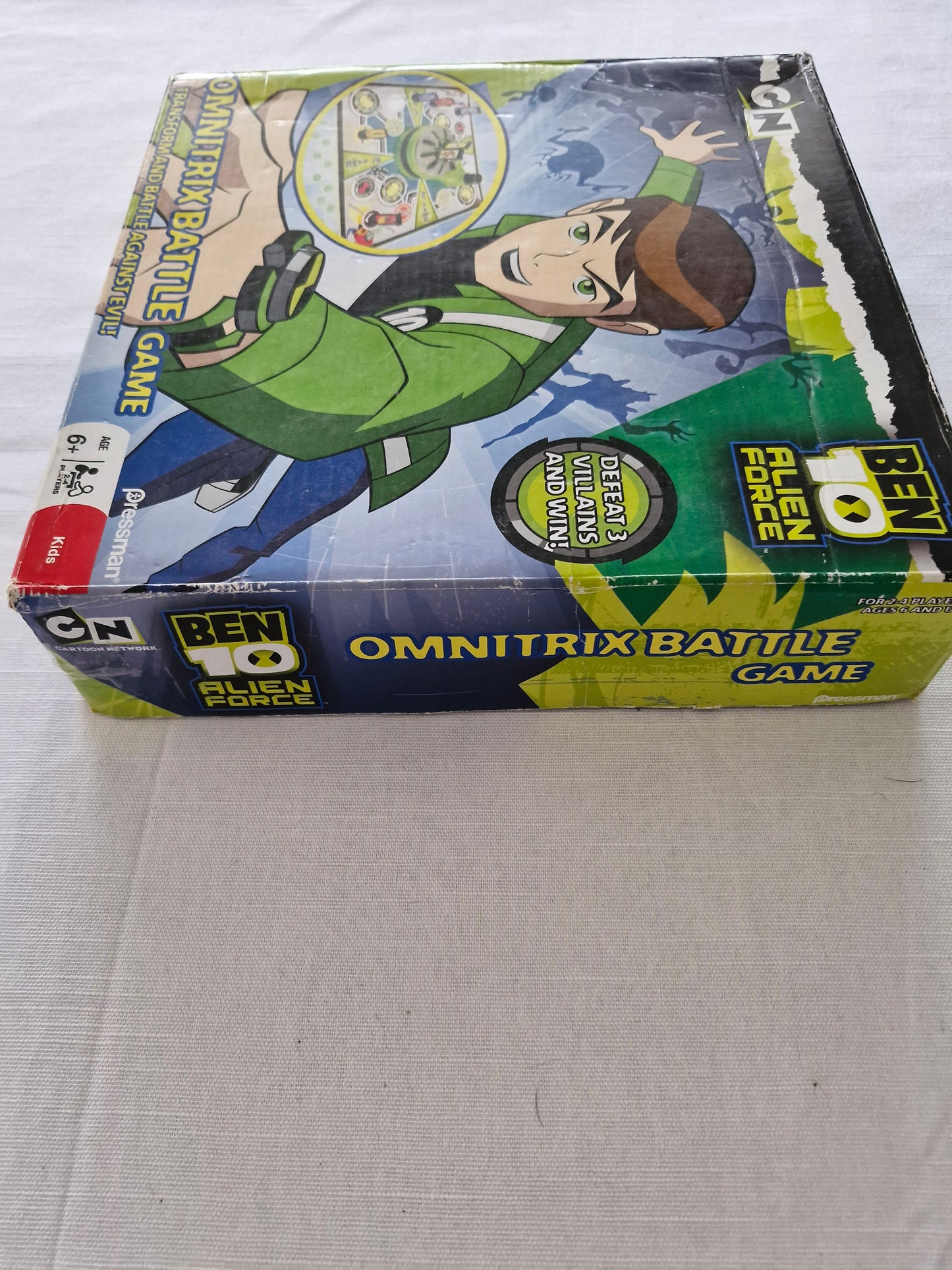 Ben 10 Alien Force Omnitrix Battle Game – Complete, 2010 Pressman
