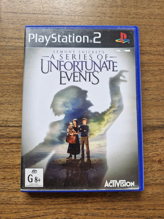 Sony PlayStation 2 – Lemony Snicket’s A Series of Unfortunate Events – PAL (2004, Activision, Complete CIB)