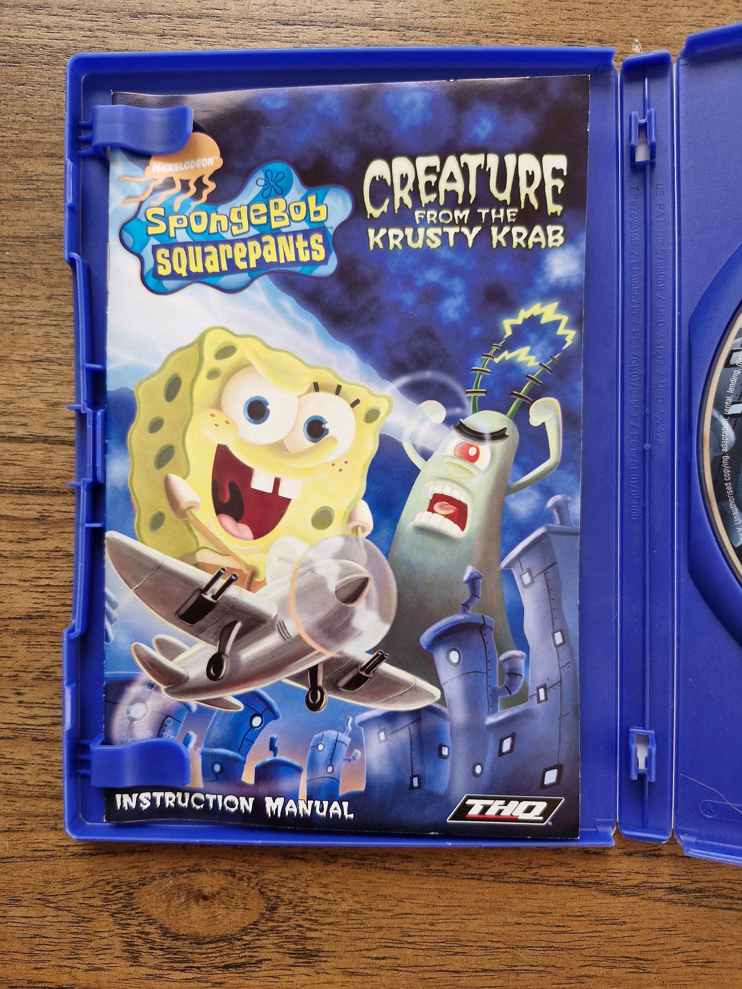 SpongeBob SquarePants: Creature from the Krusty Krab (PS2, PAL) – Complete CIB – Tested & Working – THQ