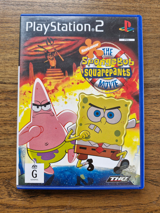 The SpongeBob SquarePants Movie (PS2, PAL) – Complete CIB – Tested & Working – THQ