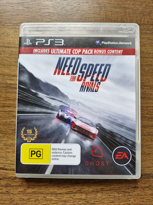 Need for Speed: Rivals (Ultimate Cop Pack Edition - PlayStation 3, PAL) by Ghost / EA - Racing Classic